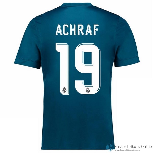 Real Madrid Trikot Ausweich Achraf 2017-18 Fussballtrikots Günstig